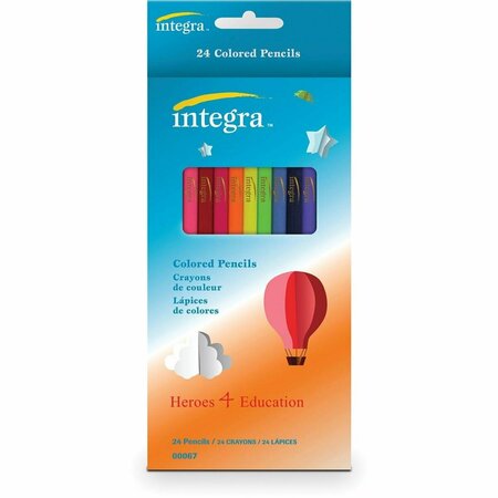 EASY-TO-ORGANIZE Colored Pencil -24PK EA3757519
